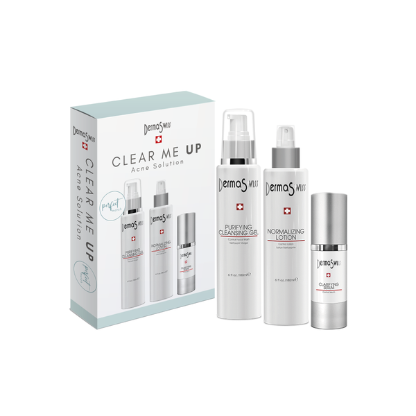 Clear Me Up Kit (Purifying Cleansing Gel + Normalizing Lotion + Clarifying Serum)